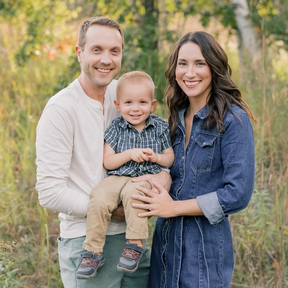 Lulus Dark Wash Denim Long Sleeve Midi Dress - Picture 5 of 5